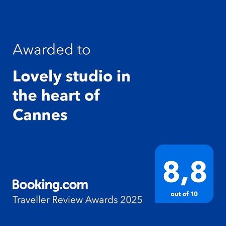 Lovely Studio In The Heart Of Cannes Bagian luar foto