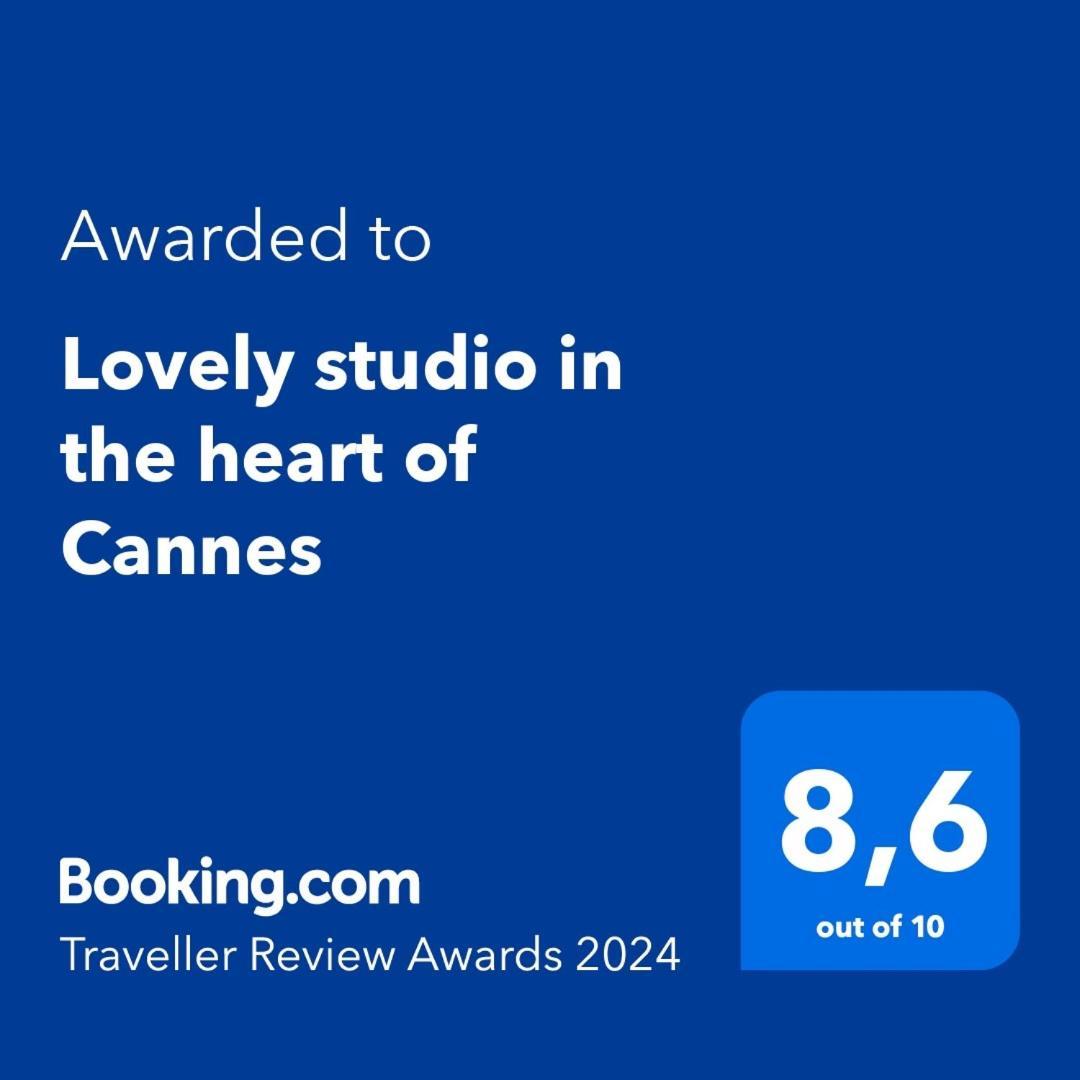 Lovely Studio In The Heart Of Cannes Bagian luar foto